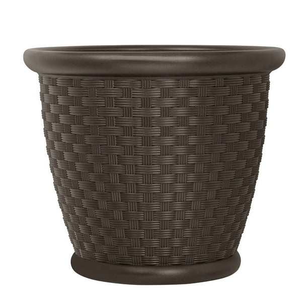 suncast sonora decorative resin planter
