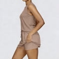 thumbnail image 6 of Enjoytime Womens Summer 2 Piece Short Skirt Sets Crewneck Sleeveless Tops and Tennis Skorts Matching Sweatsuits, 6 of 8