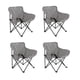 thumbnail image 1 of Sillas De Camping Playa Pesca Plegables Impermeables Set 4 Color Gris, 1 of 3