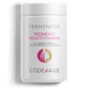 Codeage Women's Fermented Multivitamin, 25+ Daily Vitamins, Vegan & Organic Whole Foods, Probiotics, 120 ct