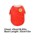 thumbnail image 2 of Moocorvic Dog Sweaters for Small Dogs Girl/Boy, Soft Warm Fleece Vest Button Easy to Wear On/Off Pet Clothes(Red,S), 2 of 8