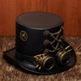 thumbnail image 3 of Jiibva Unisex Steampunk Top Hat Halloween clothing Hat Vintage Accessories For Themed Parties Party Gathering, 3 of 7
