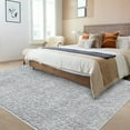 thumbnail image 3 of CAROMIO Area Rug with Shaggy Fluffy Surface Modern Solid Shag Plush Rug Luxury Thick Shaggy Rug for Bedroom Kids Room Living Room, 5' x 8' Gray, 3 of 7