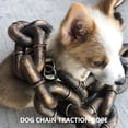 thumbnail image 3 of Pet Leash Rope with Imitating Iron Chain 5ft Length Funny Photo Props, 3 of 11