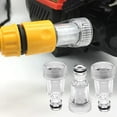 Verolina Car Washer Adapter Pressure Washer Water Connector Filter Set