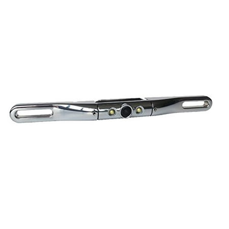 Boyo Vtl402cl Lite-bar Type License-plate Camera With Led Light [chrome]