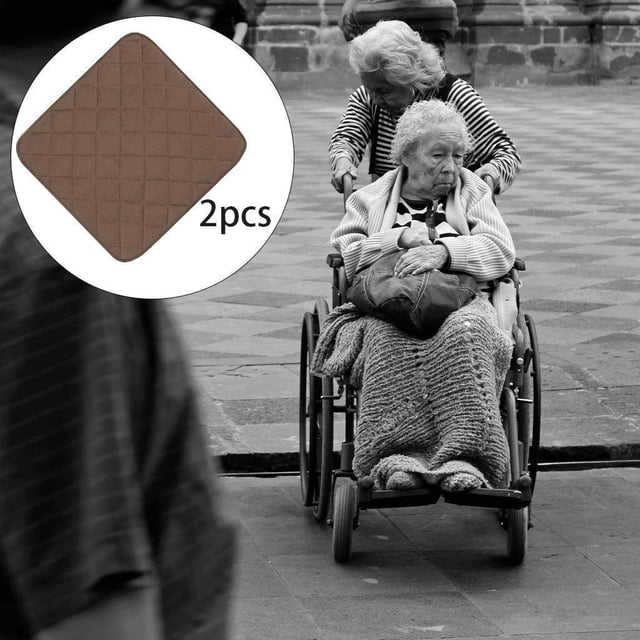 Xingzhi Coussins Réutilisables pour Fauteuils Roulants Protection Douce pour Scooters Sièges Personnes Âgées Café