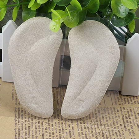 Small Size Fine Quality Arch Support Insoles Cushions for Flat Feet Adhesive Pad for Baby Boys and Girls Transparent Blue Beige