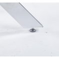 thumbnail image 4 of Round Dining Table,Glass Dining Table,Square 90x90x75cm, chrome leg ,glass table top, 4 of 8
