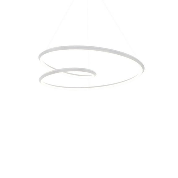 PD22332-WH-Kuzco Lighting-Ampersand - 67W LED Pendant-7.88 Inches Tall and 31.5 Inches Wide-White Finish