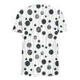 thumbnail image 6 of HOMBOM Womens Shirts Trendy Tunic Tops Soft Short Sleeve Boho Crewneck T Shirts for Women Graphic, 6 of 7