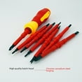 thumbnail image 3 of Magnetic Insulated Screwdriver Kit: Professional Electrician & Home Repair Tool Set with Flathead/Phillips Bits, Durable High-Quality Construction, and Portable Bag Storage for Efficient Maintenance, 3 of 5