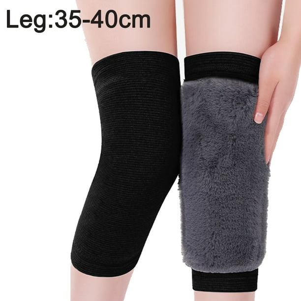Women Men Winter Knee Warmers Knee Brace Sleeve Leg Warmer Thicken