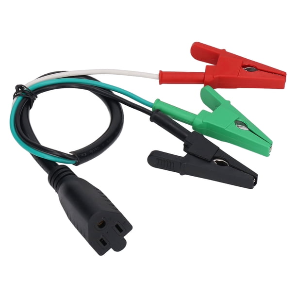 Cable Adaptador HVAC 120 V 50 8 Cm De Largo Pinza De Cocodrilo Cable HVAC De Larga Duración Para ET300 ANGGREK Herramientas