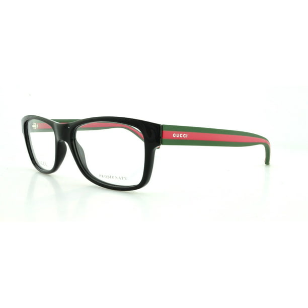 ustabil Vanære Tilstand GUCCI Eyeglasses 1046 051N Black 52MM - Walmart.com