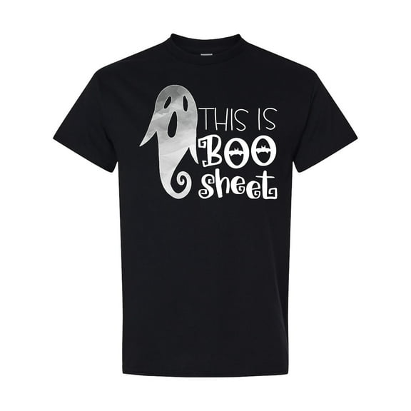 Inktastic This is Boo Sheet Funny Halloween Ghost T-Shirt