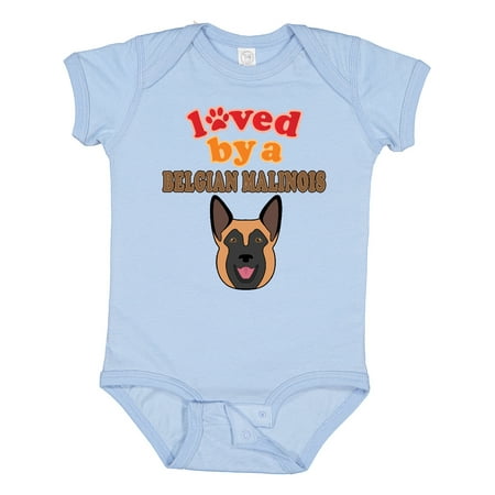 

Inktastic Belgian Malinois Dog Gift Gift Baby Boy or Baby Girl Bodysuit