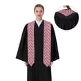 thumbnail image 4 of Easygdp America Flags Unisex Adult Graduation Stole Shawl 36" Long for Academic Commencements Shawl-Sharp Corner, 4 of 7