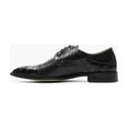 thumbnail image 6 of Stacy Adams Tedesco Cap Toe Oxford Lizard Leather Dress Shoes Black 25630-001, 6 of 8