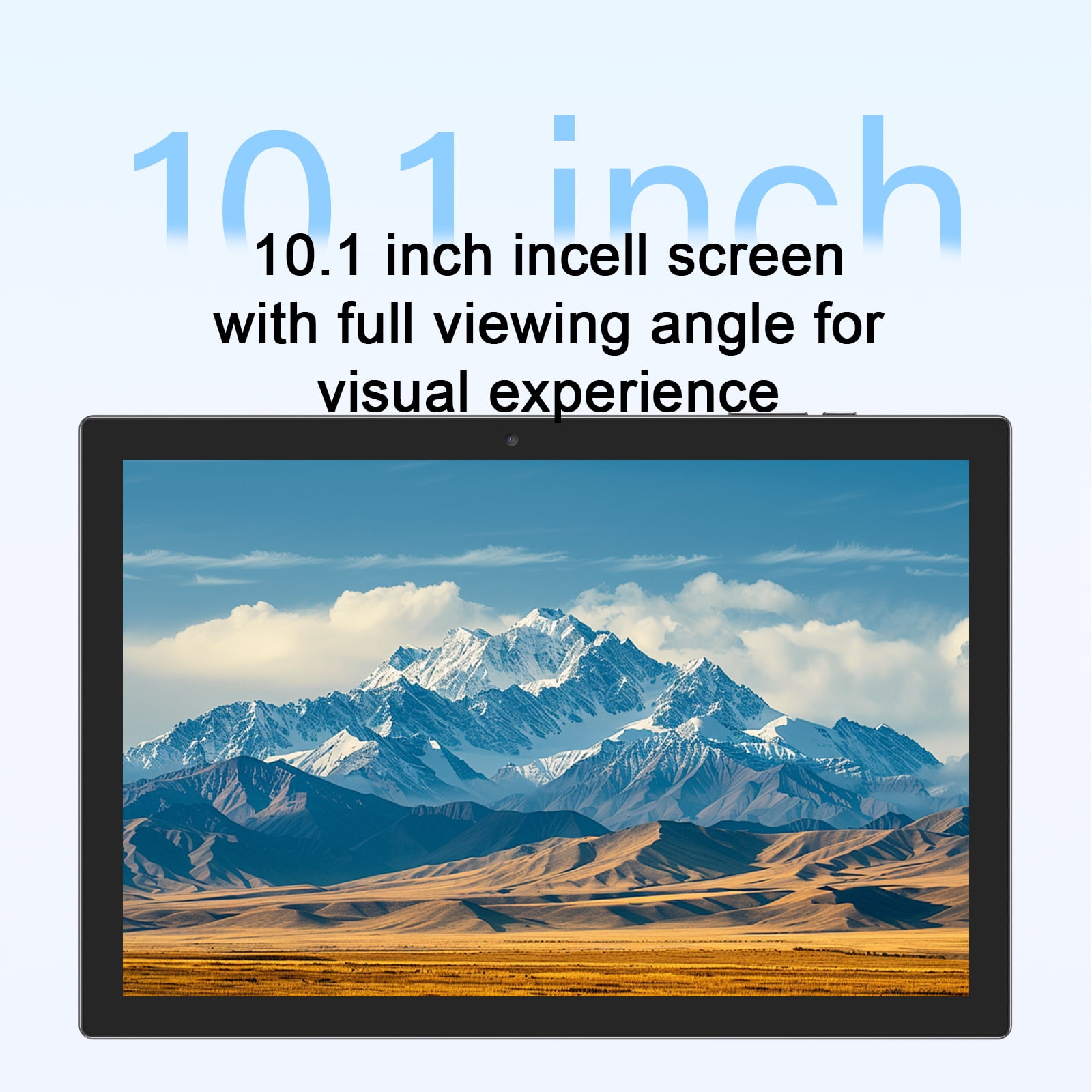 Newest Android 14 Tablet 10 inch, 8GB RAM 64GB ROM & 1TB Expandable Tablets, Quad-core 1.8Ghz Processer, 1280x800 IPS HD Touch Screen Tablet PC, 2.4G/5G Wifi6 BT 5.0, 8MP Dual Camera, 6000mAh Battery