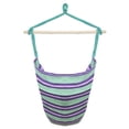 thumbnail image 3 of Tcbosik Hanging Rope Swing - Hammock Chair with 2 Cushions - Swing Chair for Indoor & Outdoor Bedroom Patio Porch Deck - Green, 3 of 9