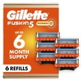 thumbnail image 1 of Recambios para rastrillo Gillette Fusion5 Power, paquete de 6, 5 hojas, 1 of 9