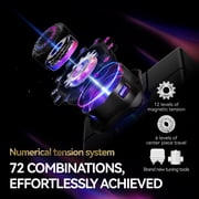 Gan 16 Maglev Max 3x3 Speed Cube, Professional Flaship Brain Teaser Puzzle, 136 Magnets 64g Light Weight
