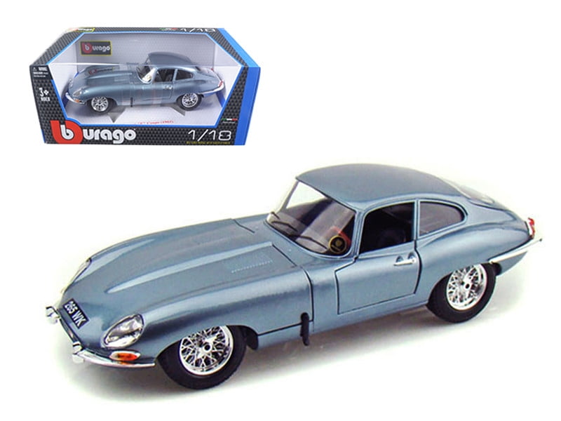 モデルカー Burago Jaguar E-Type Coupe 1/18 Bburago 1:18 Jaguar E-Type 二輪馬車 年 1961 濃い緑色 18