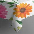 thumbnail image 6 of Pioneer Flower Floral Print Pattern Rectangle Tablecloth 60"x102",Waterproof Polyester Rectangle Table Cloth, Wipeable Spillproof Polyester Tablecloth for Dining, Camping, Indoor and Outdoor, 6 of 6