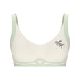thumbnail image 5 of Bocqde Seamless Sport Bras for Women Plus Size Stretch Breathable Wire-Free Gathering Push Up Yoga Bra Rhinestones Soft Support Full Coverage Bra with Adjustable Strap, M-4XL, 5 of 5
