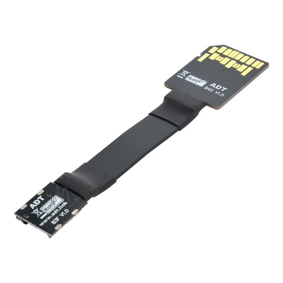 FVH SD Male Extender to TF Micro Card Female Extension Cable Adapter Flexible SD/SDHC/SDXC UHS-III UHS-3