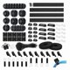 thumbnail image 1 of Kit de Organizador de GestióN de Cables de 173 Piezas, Soporte de Clips de Cable Adhesivo, Bridas de Cable, de Cable de Pared Adhesiva, Bridas de SujecióN de Cable, 1 of 7