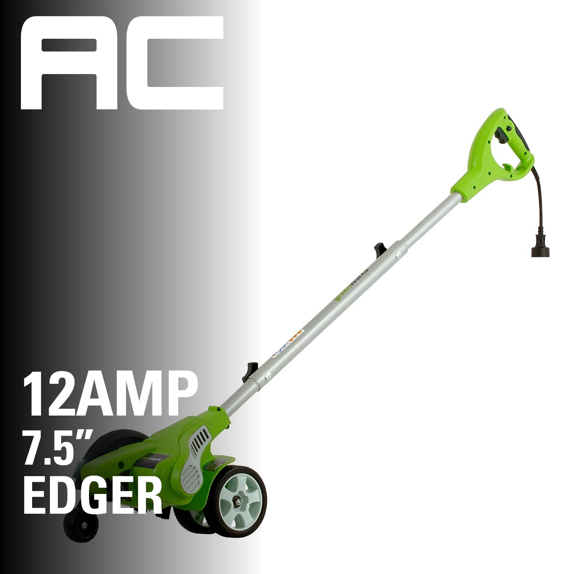 Greenworks 12 amp corded 2024 edger with extra blade 27032