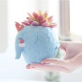 thumbnail image 5 of SweetCandy Wish you have a nice day Blue Whale Resin Succulent Planter Pots for Office House Balcony Landscape Creative Decorative Flower Pots 5.35x4.02x3.11in, 5 of 6