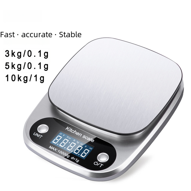 Báscula electrónica de cocina 305 báscula para hornear báscula digital de acero inoxidable resistente al agua báscula de cocina para el hogar