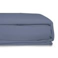 thumbnail image 3 of 84" Wrinkle Free Microfiber Polyester California King Size Bed Sheet Set Cobalt Blue, 3 of 4