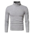 thumbnail image 6 of Tosmy Men's T-Shirts Mens Fashion Cotton T Shirt Sports Ffitness Outdoor Solid T Shirt Tight Long Sleeve Shirt Mens Vintage Tee Shirts, 6 of 6