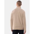 thumbnail image 2 of George Men's Quarter Zip Pullover with Long Sleeves, Sizes S-3XL, 2 of 5
