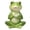 A001- A, variant on Frog Garden Decor, 2.5 X 1.5 X 5 Inch Cute Standing Frog Statue for Garden, Whimsical Outdoor Patio Decor for Yard Lawn and Apartment Table, 1 Pack