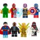 thumbnail image 3 of Set de 24 Figuras de Bloques de Construcción de Superhéroes, Minifiguras Coleccionables de 24.24-24.24 cm, Juguete de Plástico ABS para Niños y Coleccionistas, 3 of 8