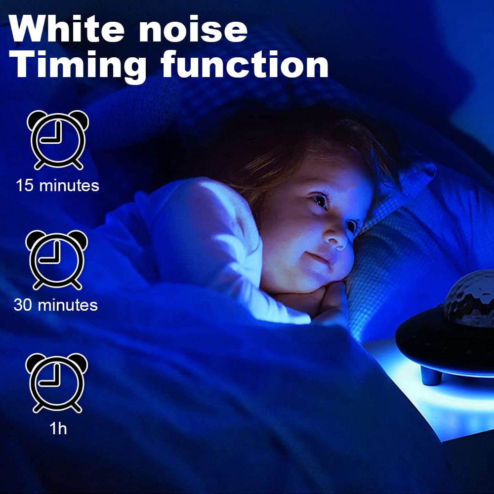 OUSITAI Star Projector USB Night Galaxy Light Projector with Music Speaker and Remote Control for Bedroom Game Rooms Home Theatre