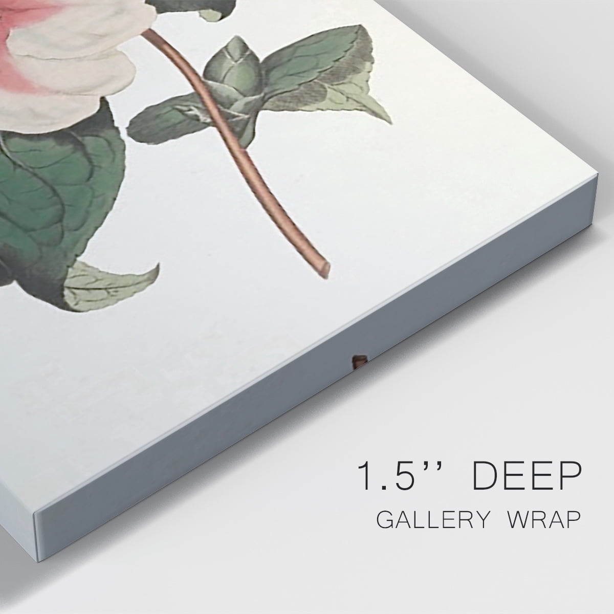 Pink Floral Mix VIII Premium Gallery Wrapped Canvas - Ready to Hang