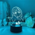 thumbnail image 2 of Luz nocturna LED 3D Kons Hirasawas Yuis que cambia de color, 2 of 5