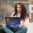 thumbnail image 2 of Protective Case for MacBook Air 11 inch 2015 2014 2013 2012 2011 2010 A1465 A1370,Plastic Pattern Design Laptop Cover for Hard Shell MacBook Air 11 inch Case,Moon Star, 2 of 7