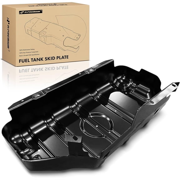 A-Premium Fuel Tank Skid Plate Guard Compatible with Jeep TJ Series Wrangler 1997-2006, TJ 1997-2006, Replace# 52100376AD
