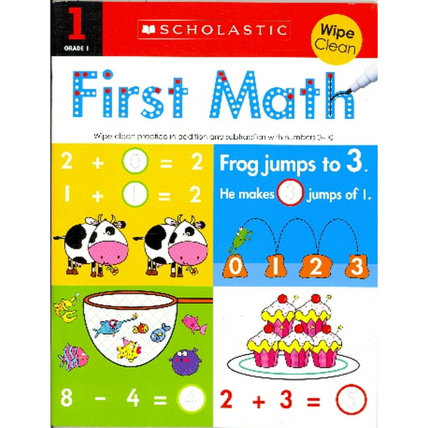 First Math Wipe Clean Workbook (Grade 1)
