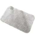 thumbnail image 1 of Rongfmy Bathroom Rug Machine Washable Water Absorbent Bath Shower Mat Anti-Slip Bath Mat Light Grey, 1 of 8