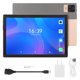 thumbnail image 2 of Tableta Dorada De 10,1 Pulgadas, 12GB RAM 256GB ROM CPU Octa Core, Cámara Dual, Batería De 7000mAh, Tableta De Oficina Con 2 Ranuras, Para12, 2 of 7