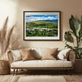 thumbnail image 3 of Missoula from Mount Sentinel - Missoula Montana Photography Black Framed Wall Art Print 24 x 36 inches, 3 of 4