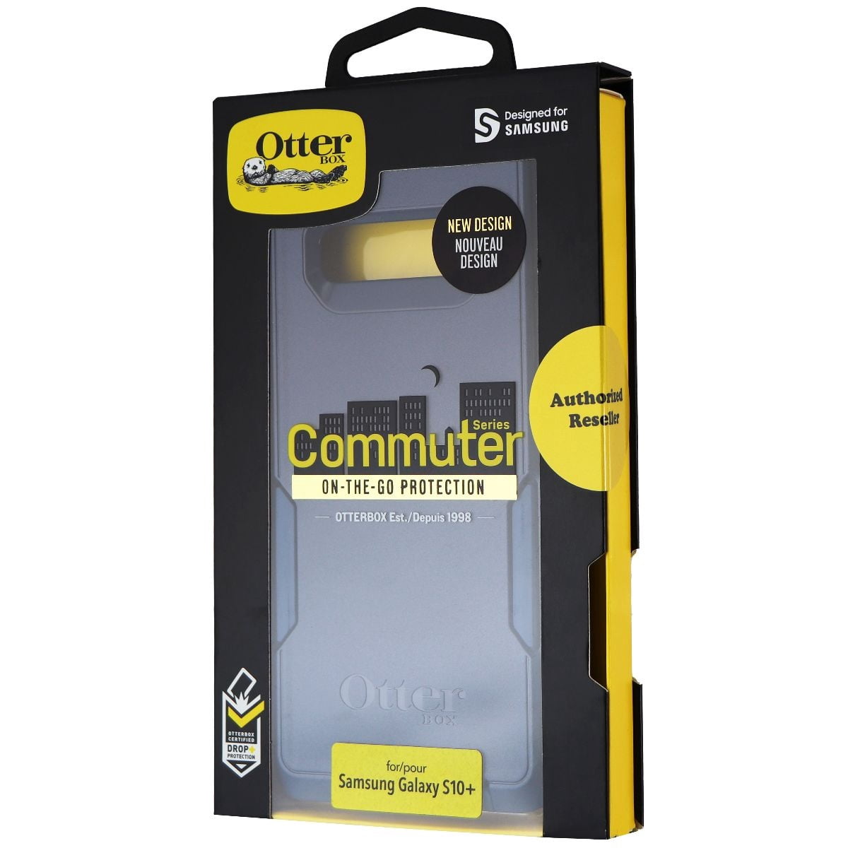 OtterBox Commuter Series Case for Galaxy S10+, Bespoke Way Blue